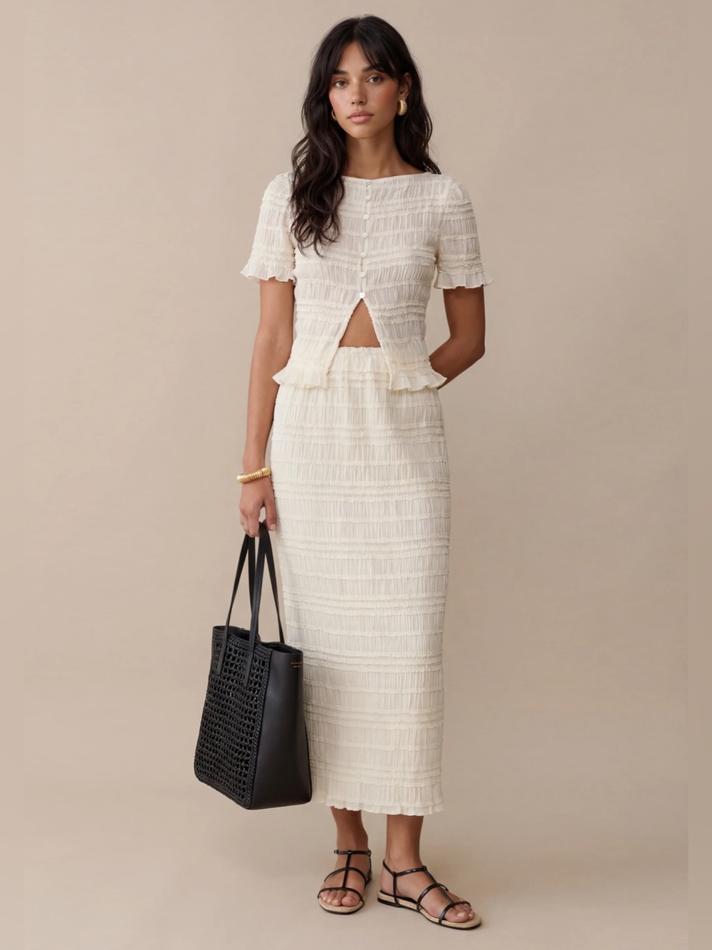 Kourt Nyssa Top and Aradia Skirt Set